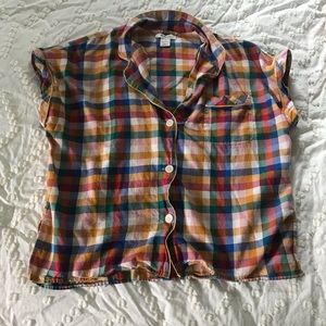 Plaid Button Down Shirt